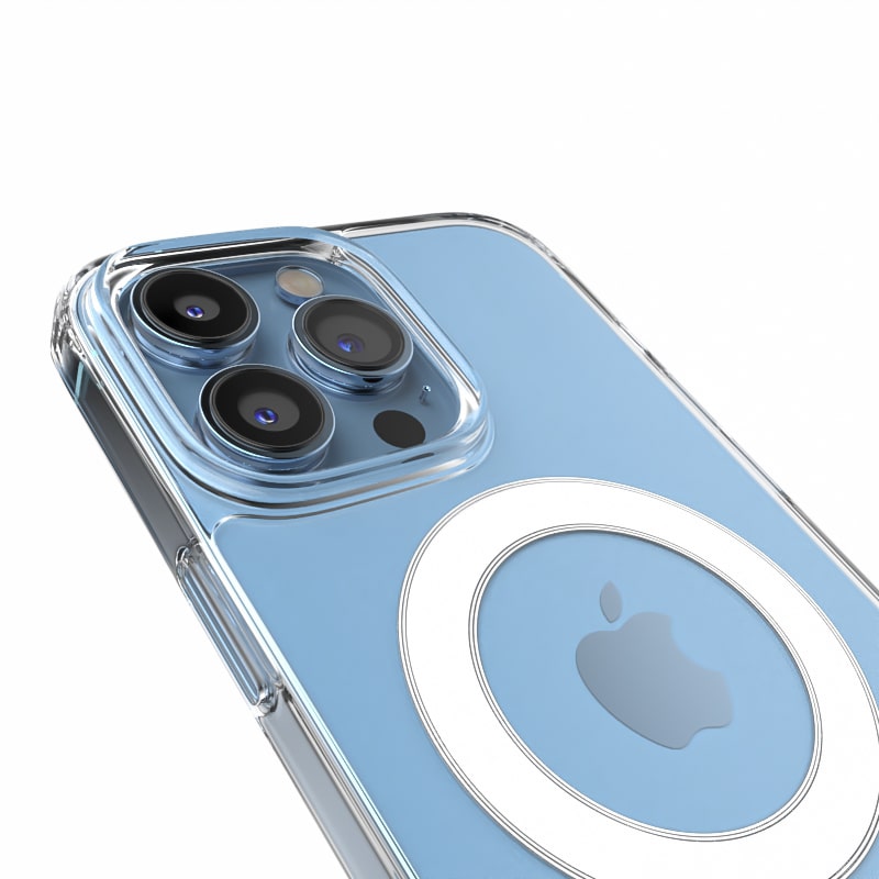 Apple coque transparente avec MagSafe pour iPhone 13 Pro Max